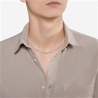 Collana Dodo Mini granelli in Argento DCC3005_GRANX_GAGMX-46 - DCC3005_GRANX_GAGMX-46